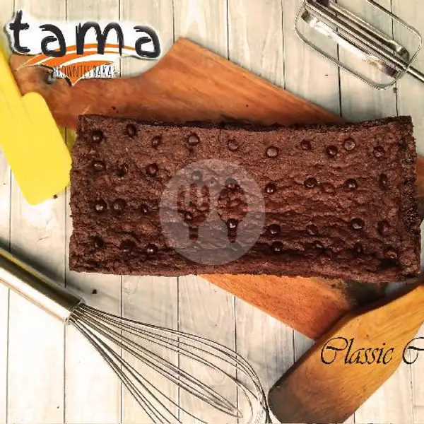 Brownies Bakar Topping Choco Chip | Brownies Bakar Tama, Pasundan
