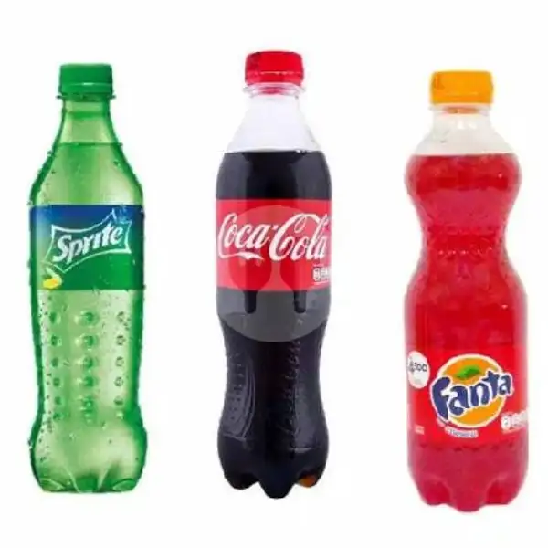 Coca Cola , Sprite, Fanta Botol 390ml | Mendadak Burger, Pamulang