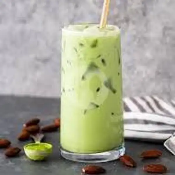 Ice Green Tea Latte | 2Kang Kopi, Bekasi