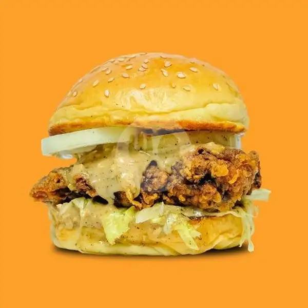 Classic Chicken Burger | The Gourmet Burger Club, Ranggamalela