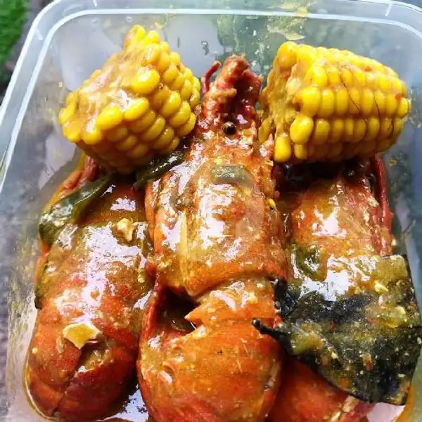 Lobster Uk Sedang Saus Mentega | Seafood Jontor Nia, Mulyorejo