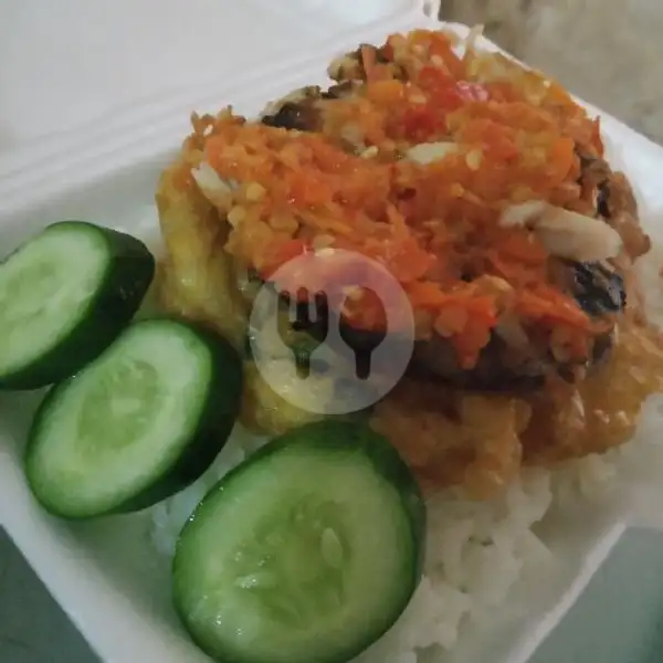 Nasi Cucut Geprek | Rice Egg Chabin, Harjamukti