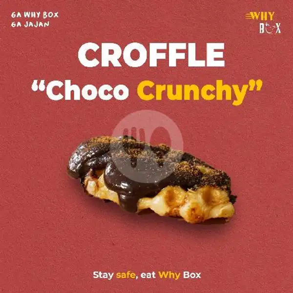 Choco Crunchy Croffle | Twin Tiger Boba Coffee & Tea
