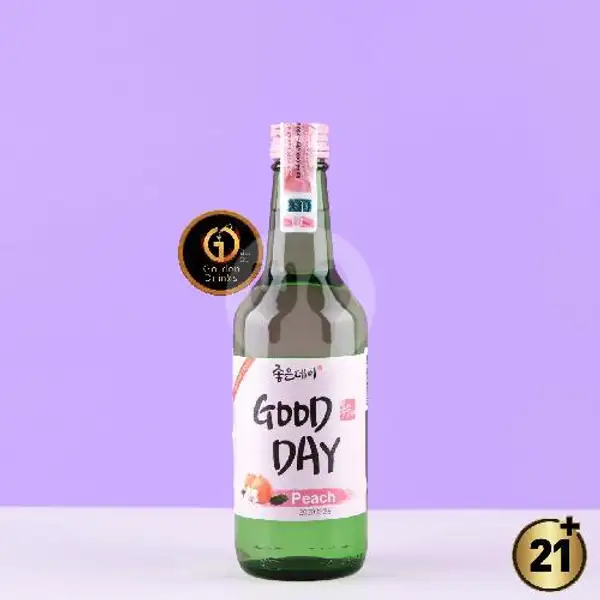 Muhak Good Day Soju Peach 360ml | Golden Drinks