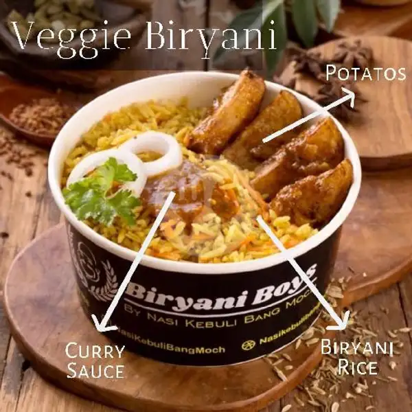 Veggie Biryani | Nasi Kebuli Bang Moch, Pondok Aren