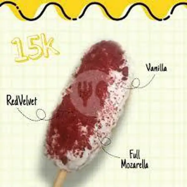 Corndog Vanilla red Velvet Big | CORNDOG 111