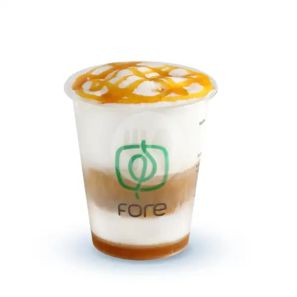 Caramel Manuka Macchiato (Iced) | Fore Coffee, Tunjungan Plaza 3