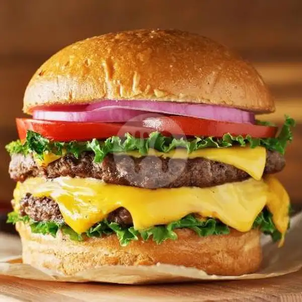 Big Mama Burger (double) | B&B, Burgers and Bagels, Mengwi
