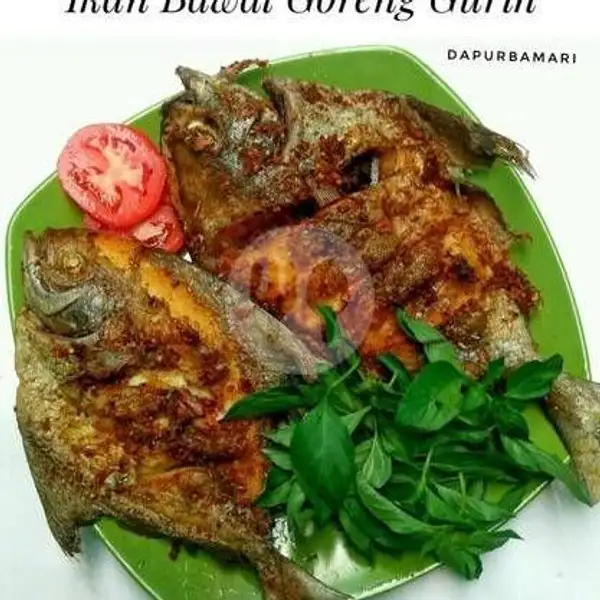 Ikan Bawal Goreng Kering | Seafood Khayla Jaya