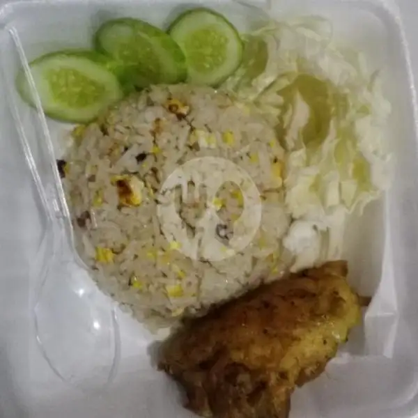 Nasi Goreng Jadul + Ayam.goreng | Oseng Mercon Ken Arel, Cab Saptamarga