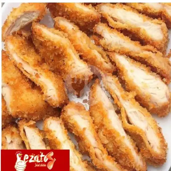 Chicken Katsu Geprek + Nasi | Lezatoz Fried Chicken, Rancabentang Utara