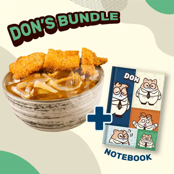 Don's Bundle with Notebook | SAN GYU by Hangry, Harapan Indah