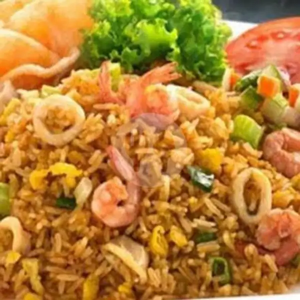 Nasi Goreng Seafood ( Cumi, Udang ) | Nasi Goreng Hijau ( One' ), Duren Sawit
