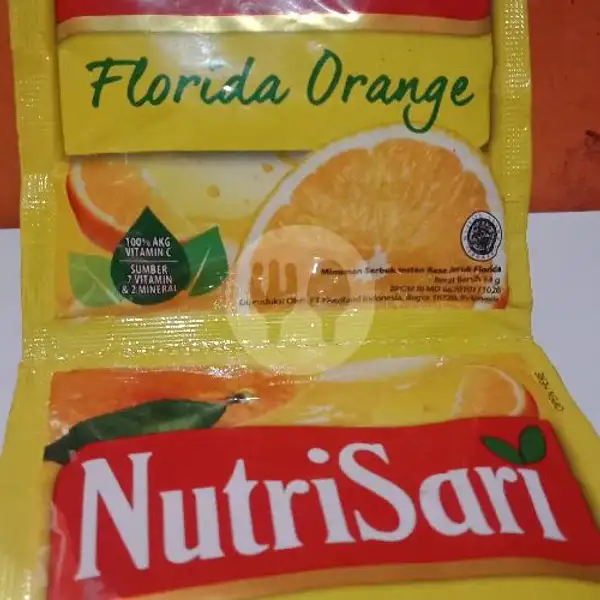 Es Nutrisari Florida Orange | Jus Buah Segar Dan Salad Buah Warung D'Kajul, Cibuntu Selatan