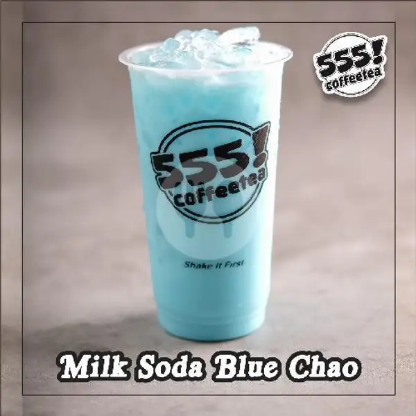 Milk Soda Blue Curacao | 555 Thai Tea, Cempaka Kuning