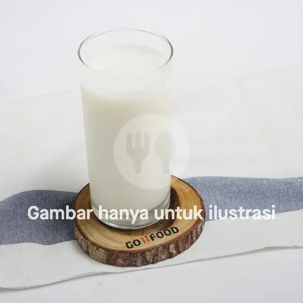 Susu Putih | Ketupat Sayur & Sate Padang Ajo Rahman