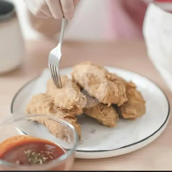 Korean Chicken and Mashed Fries | Tatido Coffee Roasters, Lubuk Baja