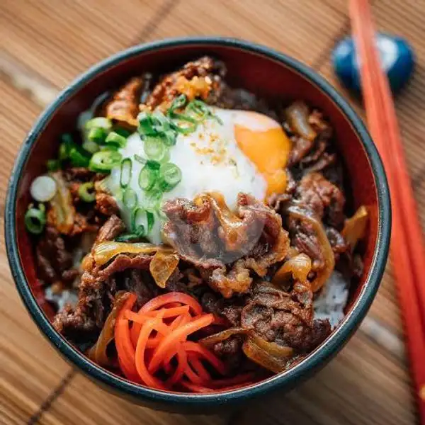 Rice Bowl Beef Gyudon Free Es Teh | Cemilan Zhafran, Cengkareng