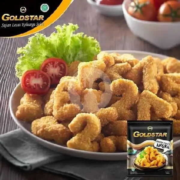 Goldstar Chicken Nugget Angka | Rumah Berkah Frozen