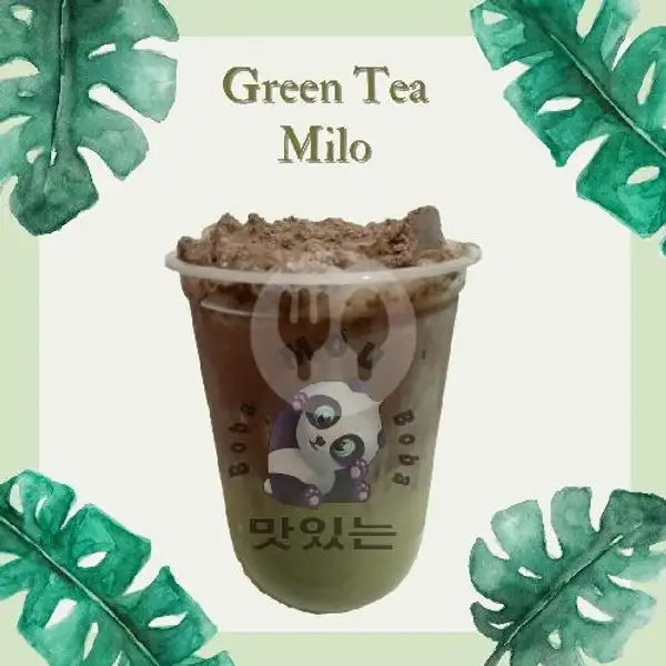 Green Tea Milo | Mou Boba, Jamika