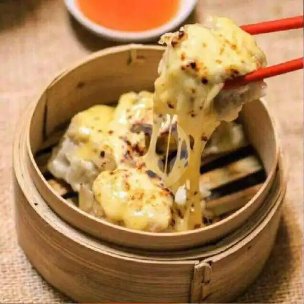 Siomay Melted Mozza | DIMSUM OMP
