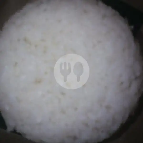 Nasi Putih Saja | Sego Krawu Kedai E-5, Sukolilo