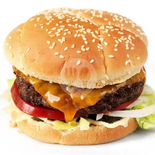 Burger chicken original | Es Teler 29 Kebab Big Boss, Batang