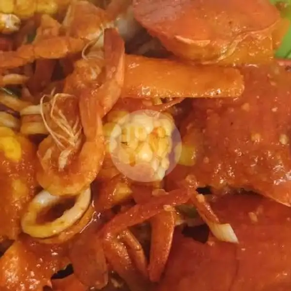 Cumi + Udang + Kepiting 1/2 Kg | Bakul Lobster, Andir