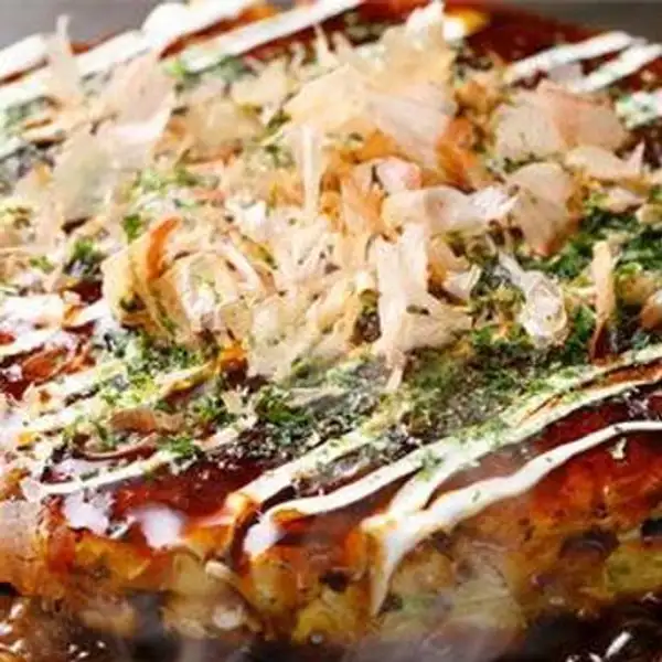 Paket Shizuka ( Okonomiyaki + Strawberry Milk Iced) | Takoyaki Rania, Okonomiyaki,Cipedes Hilir