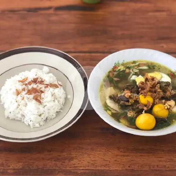 Soto Ayam Spesial + Nasi | Soto Ayam Surabaya