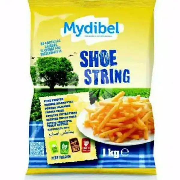 Mydibel Shoe String Kentang 1 Kg | Umiyummi Frozen Food, Bojong Gede