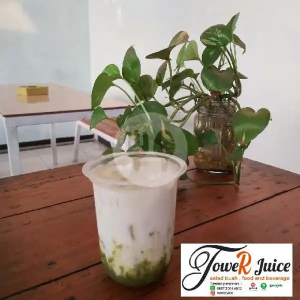 Tower Milk Greentea | Tower Juice