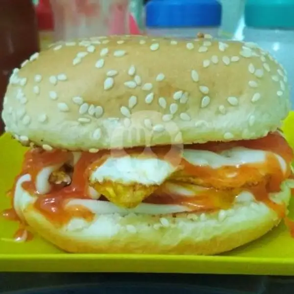 Burger Endox | Kedai Om Sanz, Tegal Kangkung 13