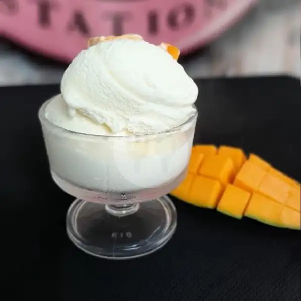 Es Krim Mangga | Ice Cream Station, Ronggo Warsito
