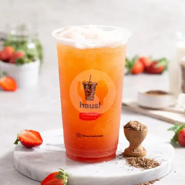Strawberry Tea Medium | HAUS! Pondok Ungu