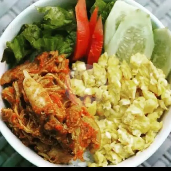 Ayam Kering Orak Arik Rice Bowl | Subag, Dr Moh Hatta