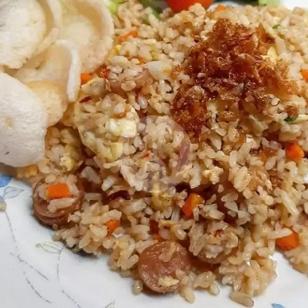 Nasi Goreng Udang Rebon Sosis | Nasi Kuning Fajri, Kemadu Wetan