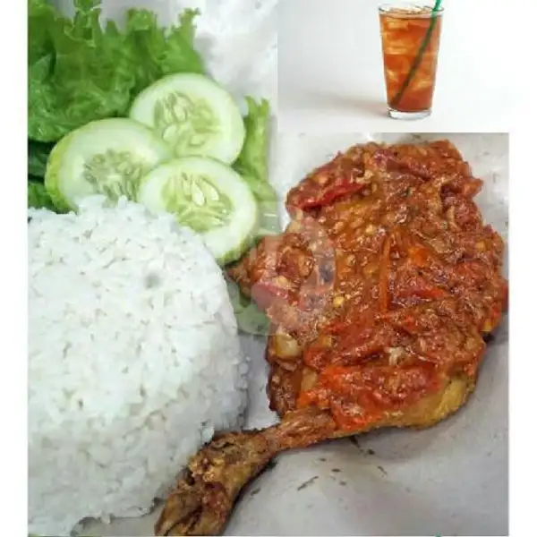 Ayam pencok+nasi | Pondok Ayam Bakar tik Tik Duri Kepa, Green Ville
