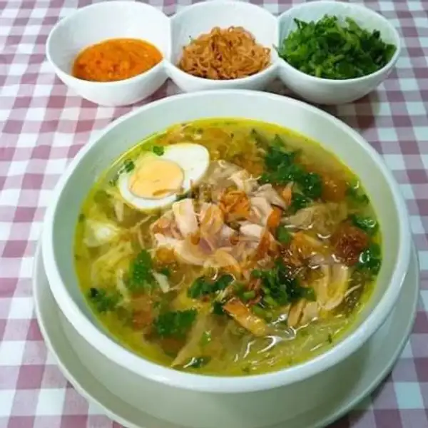 Soto Ayam Kuah Bening + Nasi (FREE AIR MINERAL 600ML) | Kuliner Claudia, Cakung