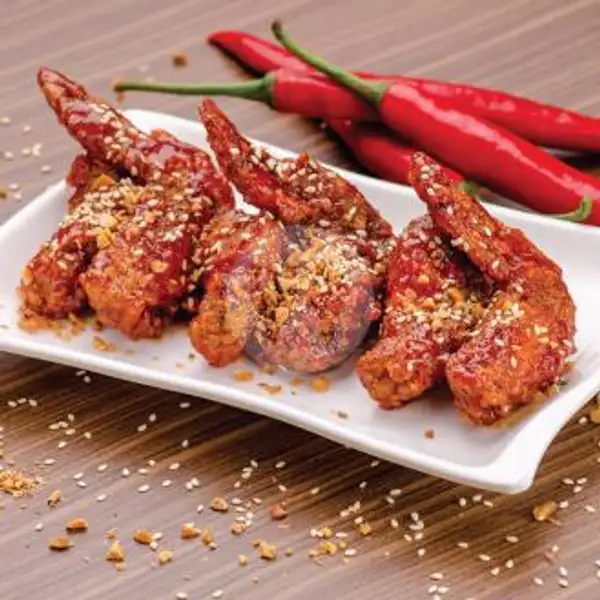 Spicy Korean Chicken Wings | Happy Day, Juanda