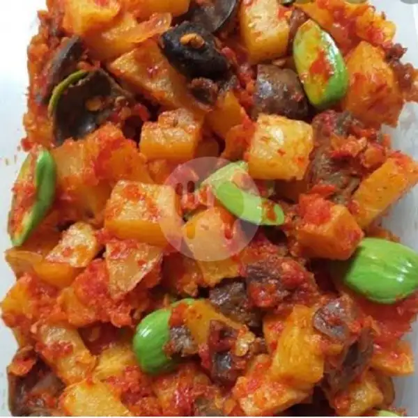 hati ampela kentang pete Dower +nasi | Best Chicken Hoholics, Jelambar