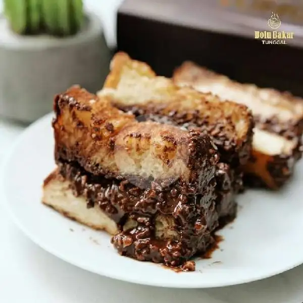 Roti Bakar Lumer Coklat+Kacang | Roti Bakar Lumer Emon