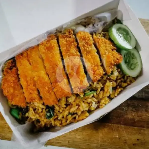 Nasi Goreng Mix Sayuran + Chicken Katsu | Depot Laris, Pringapus