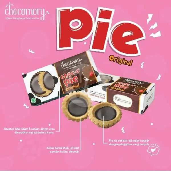 Chocomory Pie Original Isi 5 | Aghniya Store