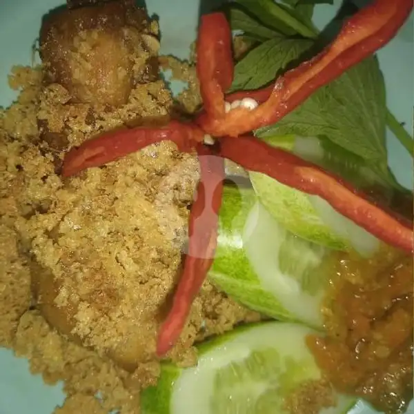 Ayam Kremes+ Nasi | Ketoprak Mas Bewok, Ulujami Pemalang