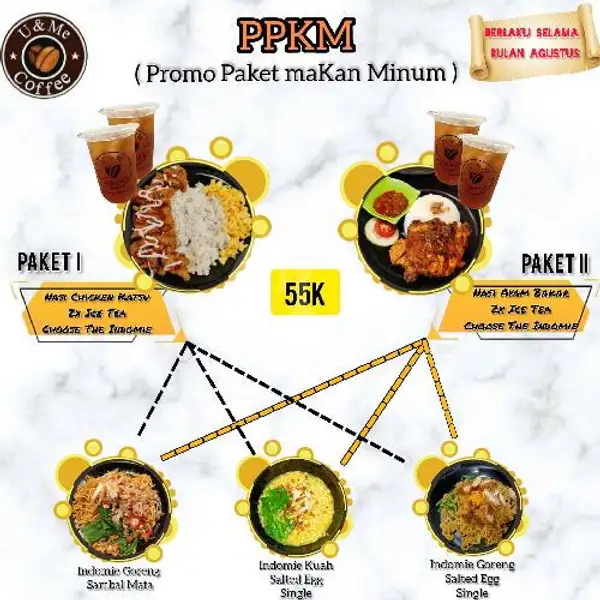 PPKM Paket II | You and Me Coffee