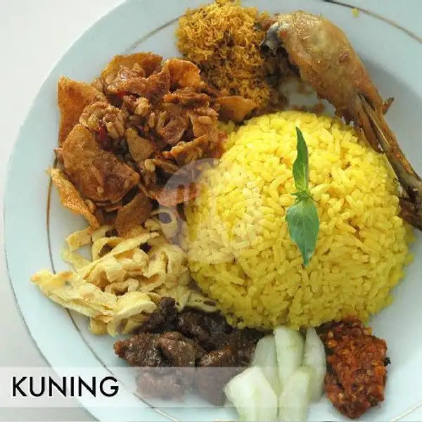 Nasi Kuning | Depot Pojok Tambak Bayan, Klampis