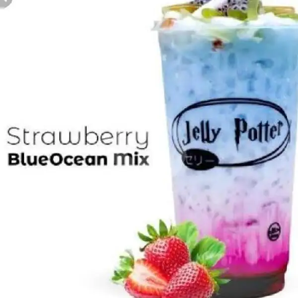 Blue Ocean Mix Strawbery | Jelly Potter, KSU
