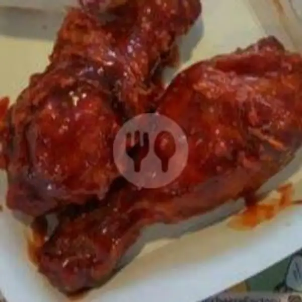 Fire chicken Tanpa Nasi | Ayam Geprek Ibu Julaeha, Garuntang