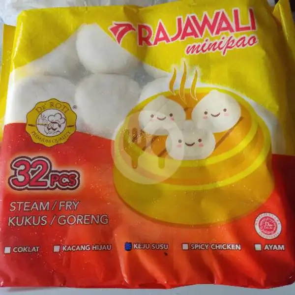 Rajawali Minipao 32 Pcs Rasa Keju Susu | Happy Tummy Frozen Food